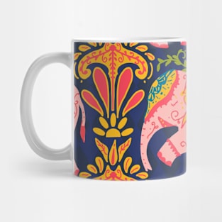 Pink Elephants Mug